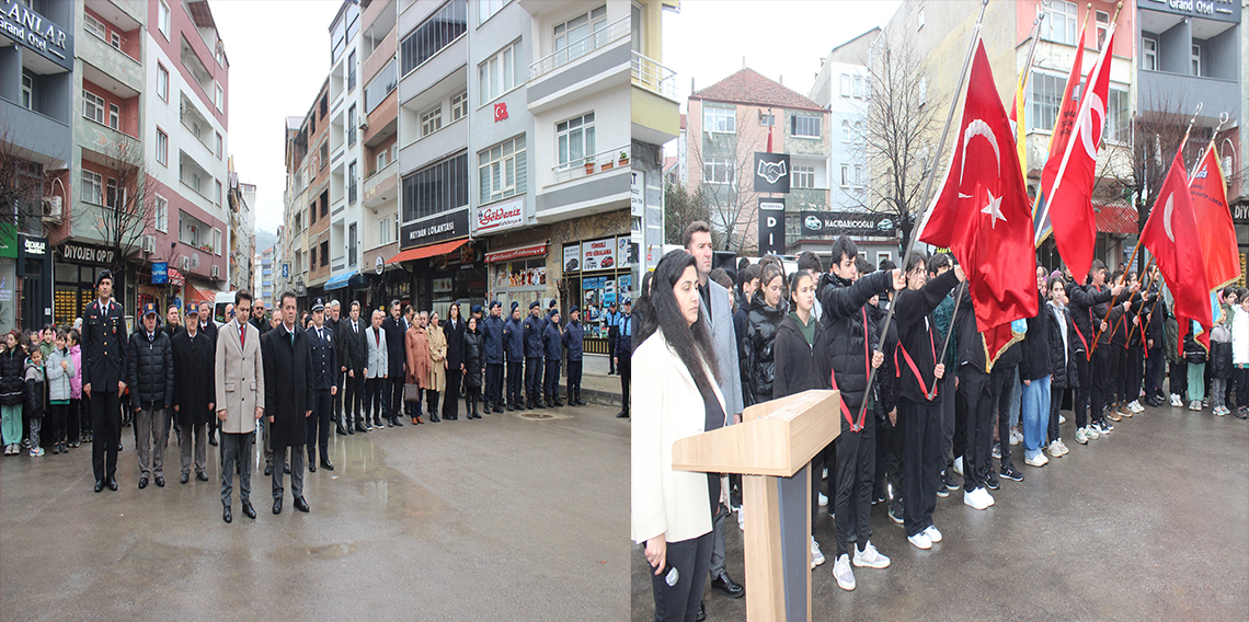 Türkeli'de Çanakkale Zaferi töreni