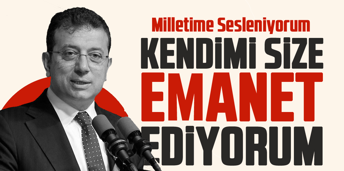 Ekrem İmamoğlu'ndan ilk tepki