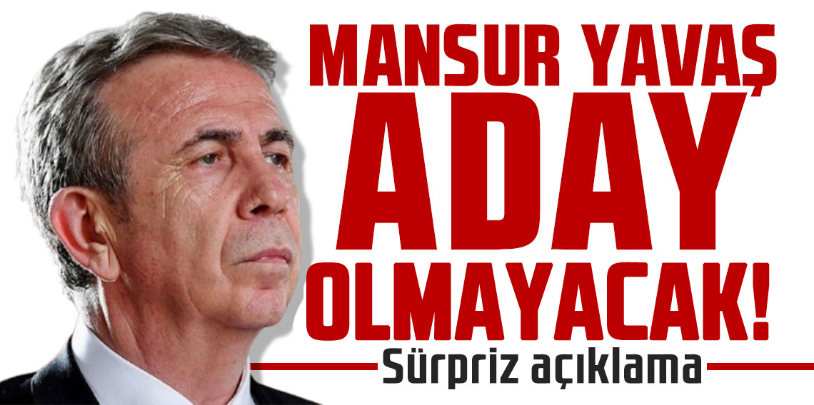 Mansur Yavaş ; 'Askıya aldım'