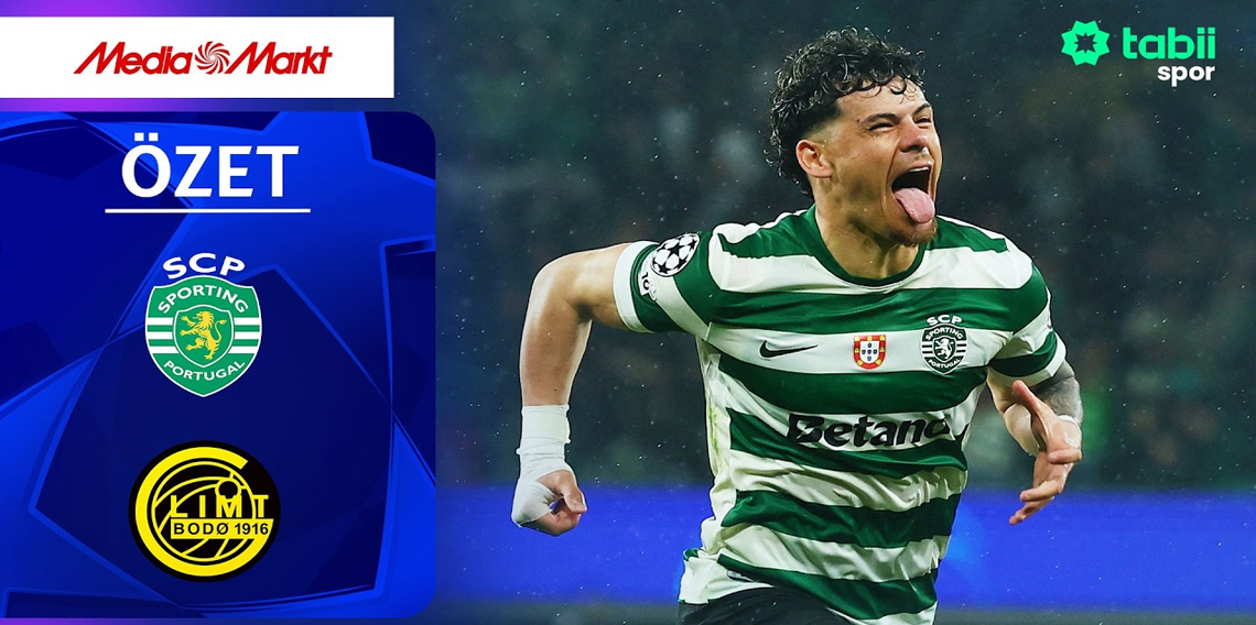 Şampiyonlar Ligi Son 16 Turu | Sporting CP - Bodo/Glimt (Özet)
