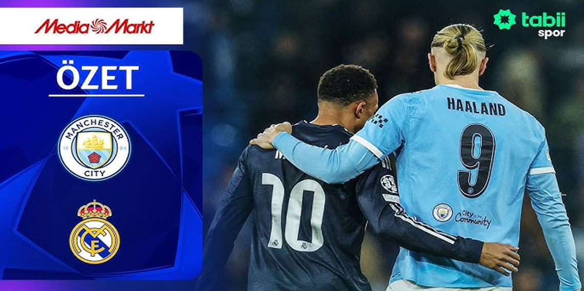 Şampiyonlar Ligi Son 16 Turu | Manchester City - Real Madrid (Özet)