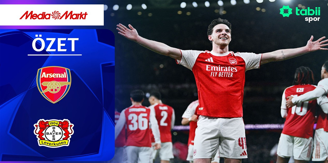 Şampiyonlar Ligi Son 16 Turu | Arsenal - Leverkusen (Özet)