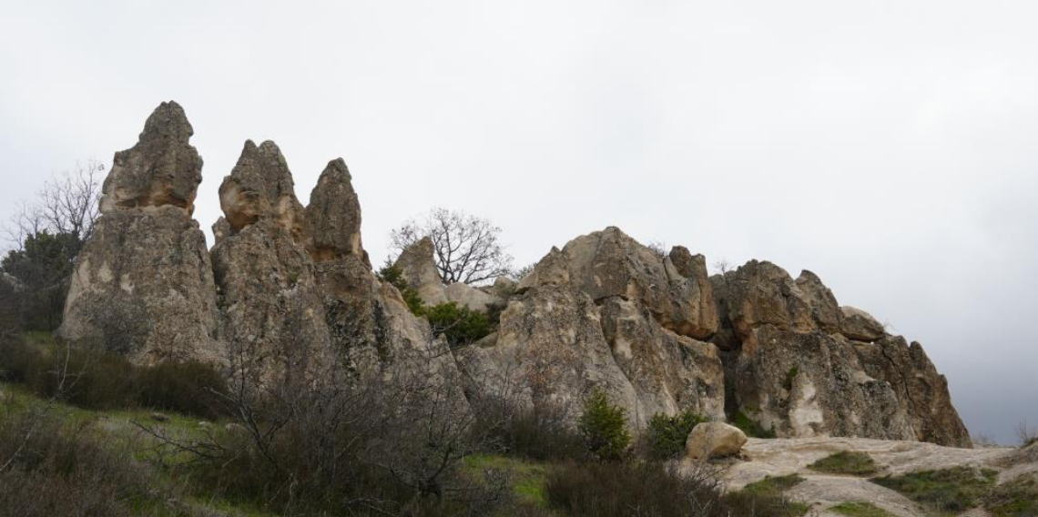 Ankara’da gizli doğa harikası: Abacı Peribacaları Kapadokya’yı aratmıyor