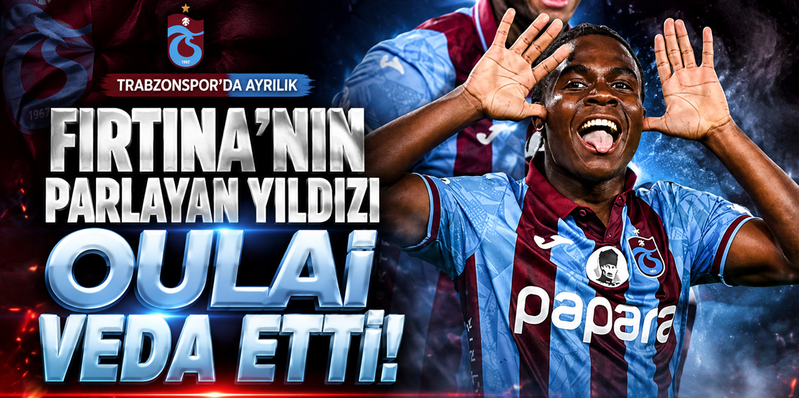 Trabzonspor'da Oulai dönemi sona erdi