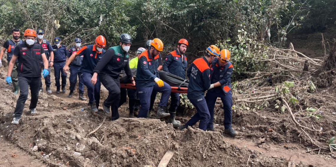 Giresun'da selde kaybolan 2 kişiden Muhammed Abdullah Hakkıoğlu’nun cansız bedeni bulundu