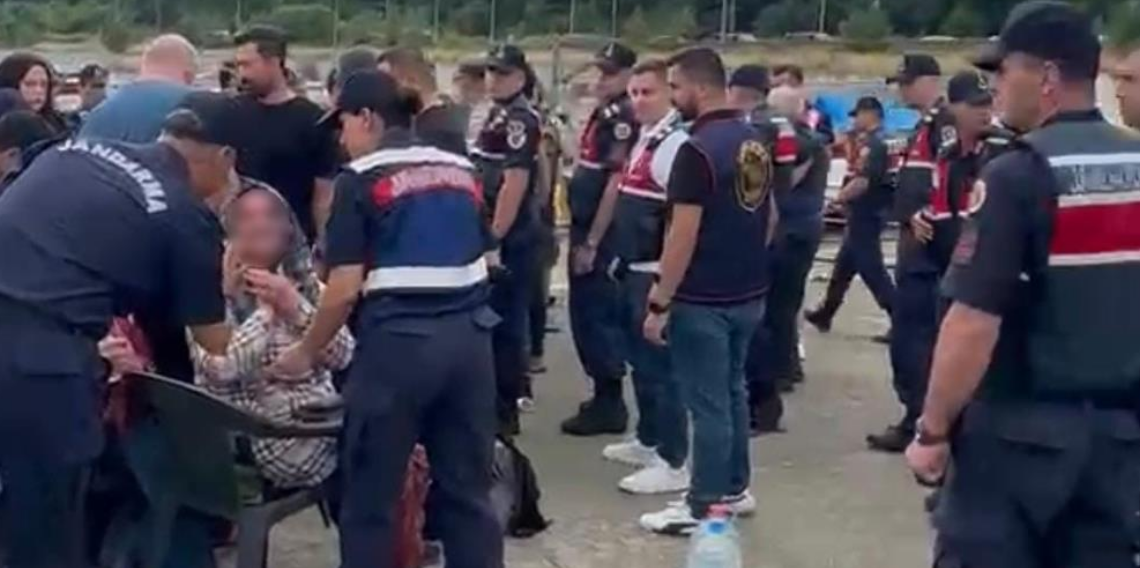 Rize'de Balıkçı köylülerinin kafes balıkçılığı tepkisi