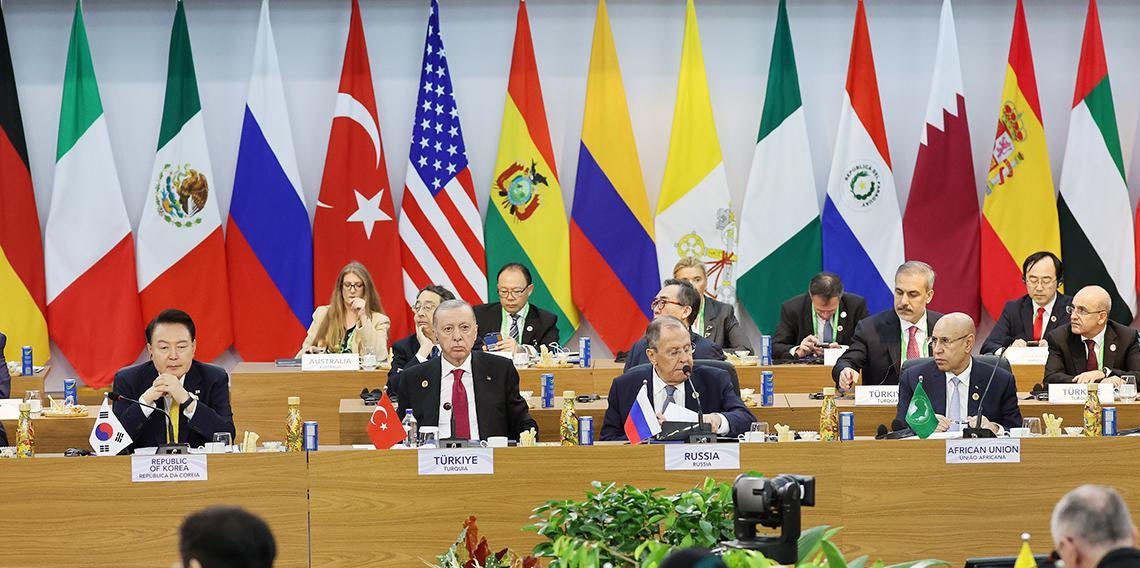 Cumhurbaşkanı Erdoğan, G20 Liderler Zirvesi'nde