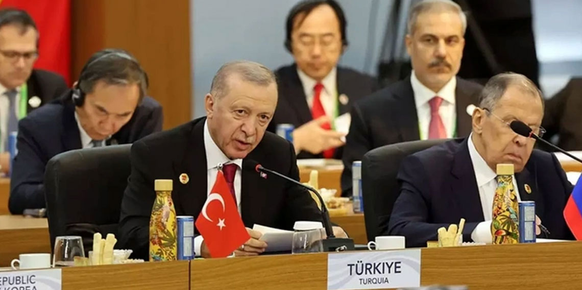 Erdoğan'dan G20 Zirvesi'nde Gazze çağrısı: Derhal kalıcı ateşkes sağlanmalı