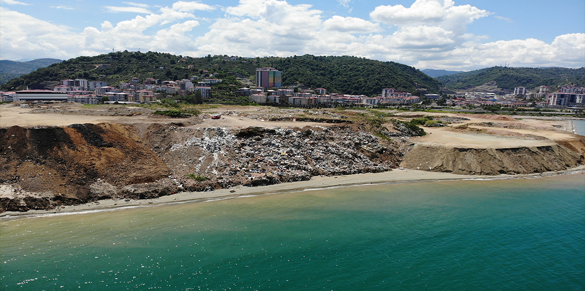 Giresun'da 400 milyon liralık yatırım ile eski çöp dökme alanı turizme kazandırılacak