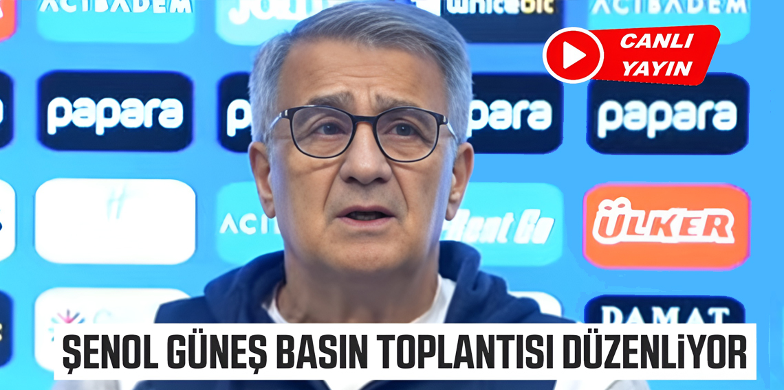 Trabzonspor'da Şenol Güneş basın toplantısı düzenliyor