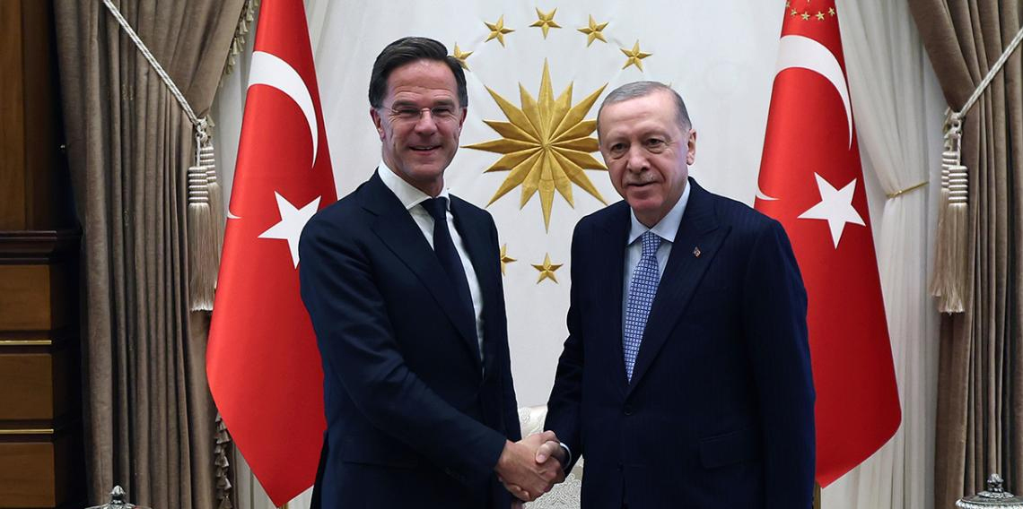 Cumhurbaşkanı Erdoğan, NATO Genel Sekreteri Rutte ile görüştü