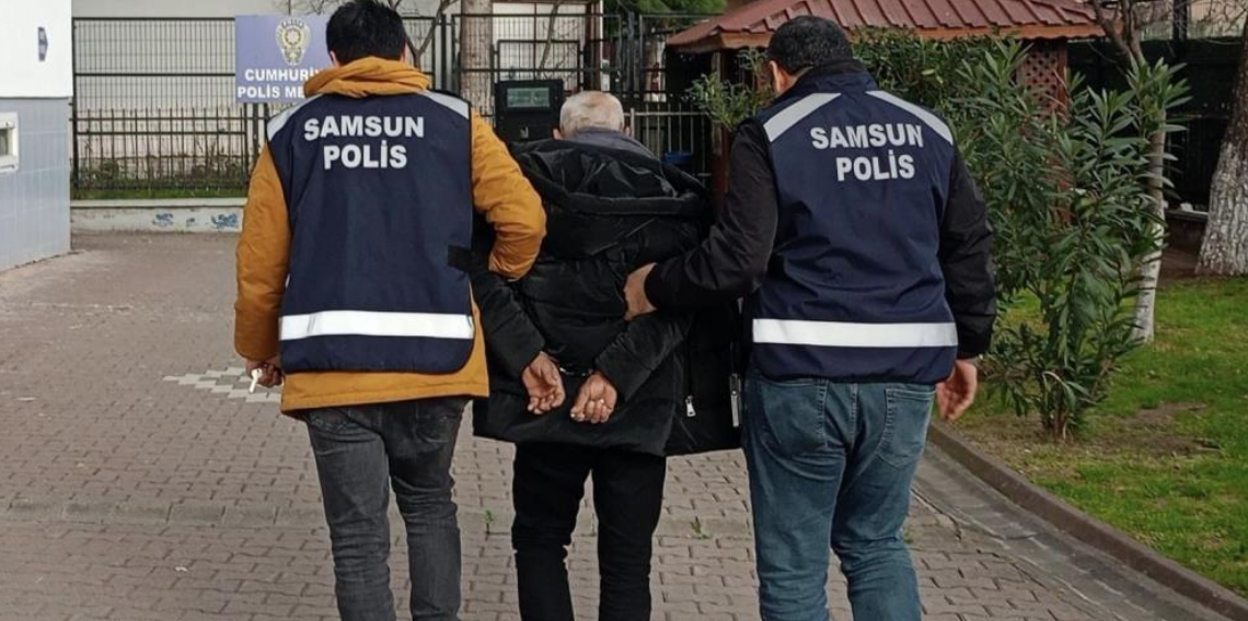 Samsun’da 35 Yıl 7 Ay Hapis Cezalı Firari Hırsız Yakalandı