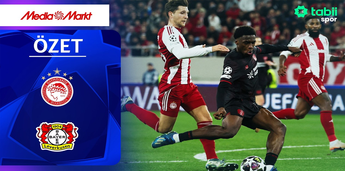 Olympiakos-Leverkusen: 0-2 | ÖZET 