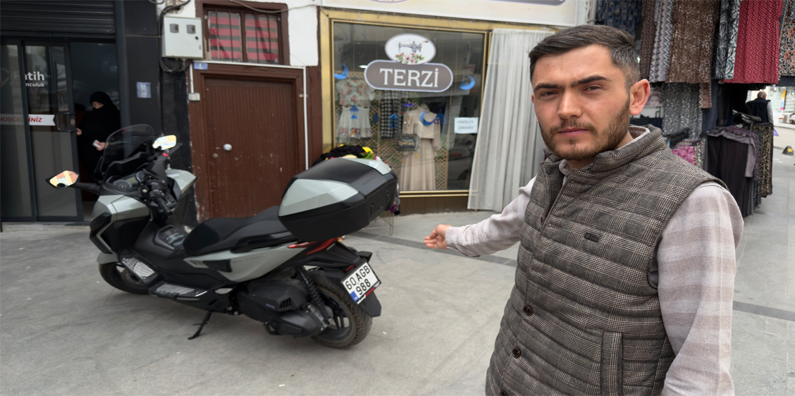 Sahte plaka şüphesi motosiklet sahibini endişelendirdi