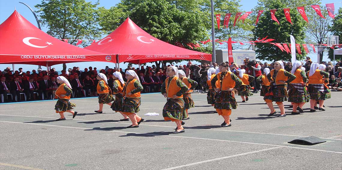 Ordu'da 19 Mayıs kutlaması