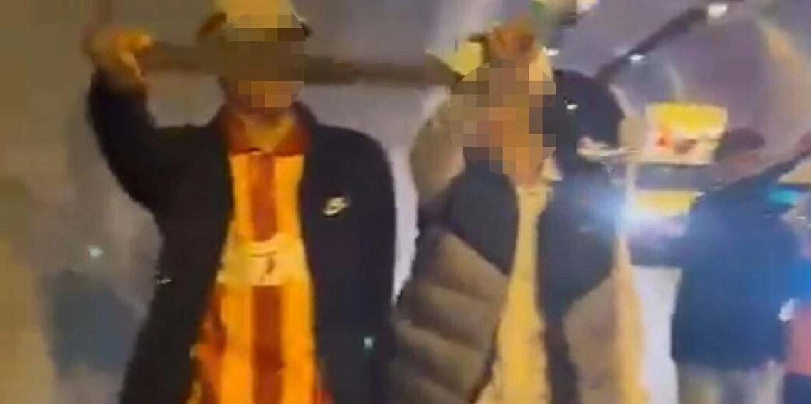 Kutlama yapan döner bıçaklı taraftarları emniyet affetmedi