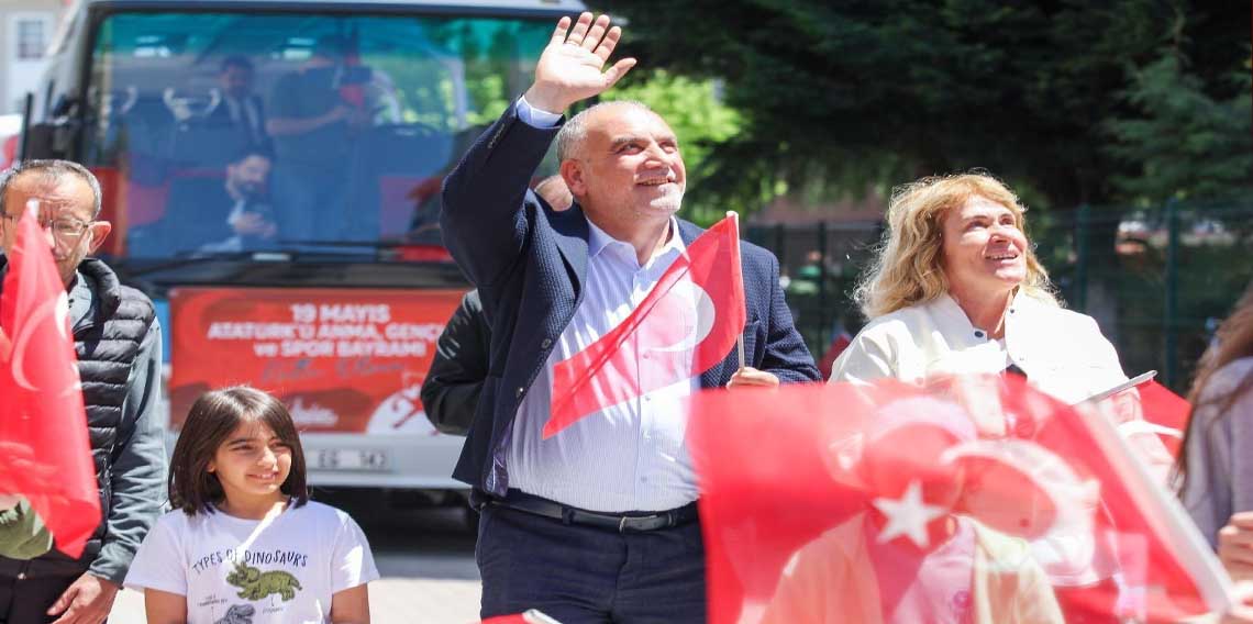 Canik'te 19 Mayıs coşkusu