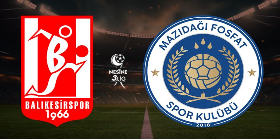 Balıkesirspor - Eti Gübre Mazıdağı Fosfat Spor maçı ne zaman, saat kaçta, hangi kanalda?