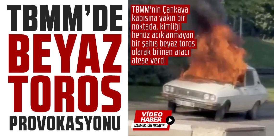 TBMM'de 'beyaz toros' provokasyonu