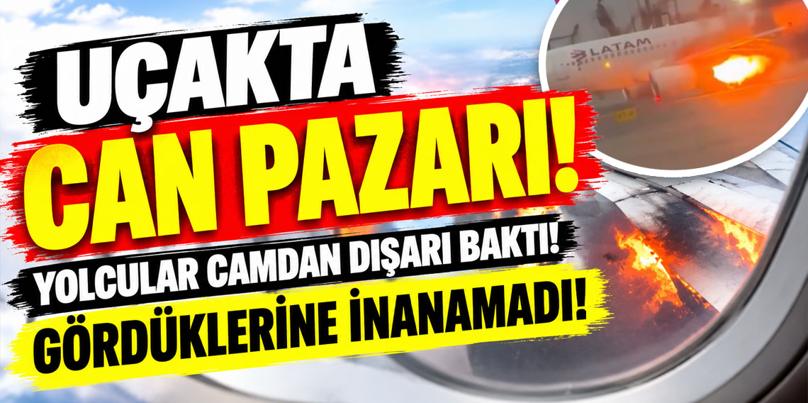 Yolcular camdan dışarı baktı, gördüklerine inanamadı