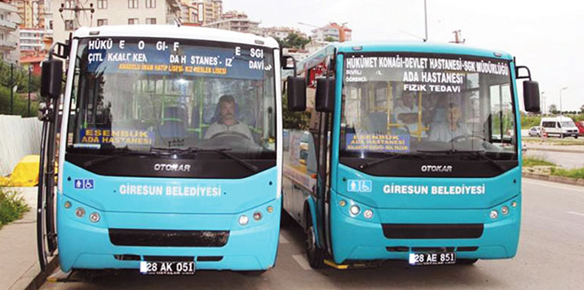 Giresun şehir içi ulaşım nasıl ?