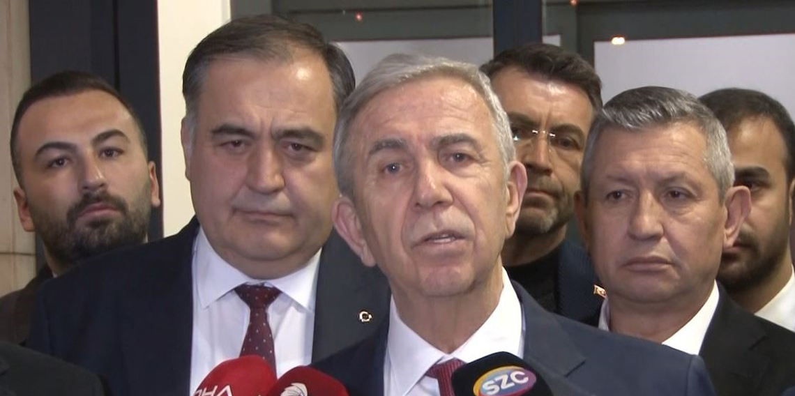 Ankara Büyükşehir Belediye Başkanı Mansur Yavaş: 