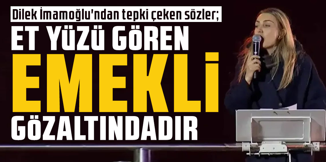 Dilek İmamoğlu'ndan tepki çeken sözler: Emekliler için kullandığı cümle tartışma yarattı