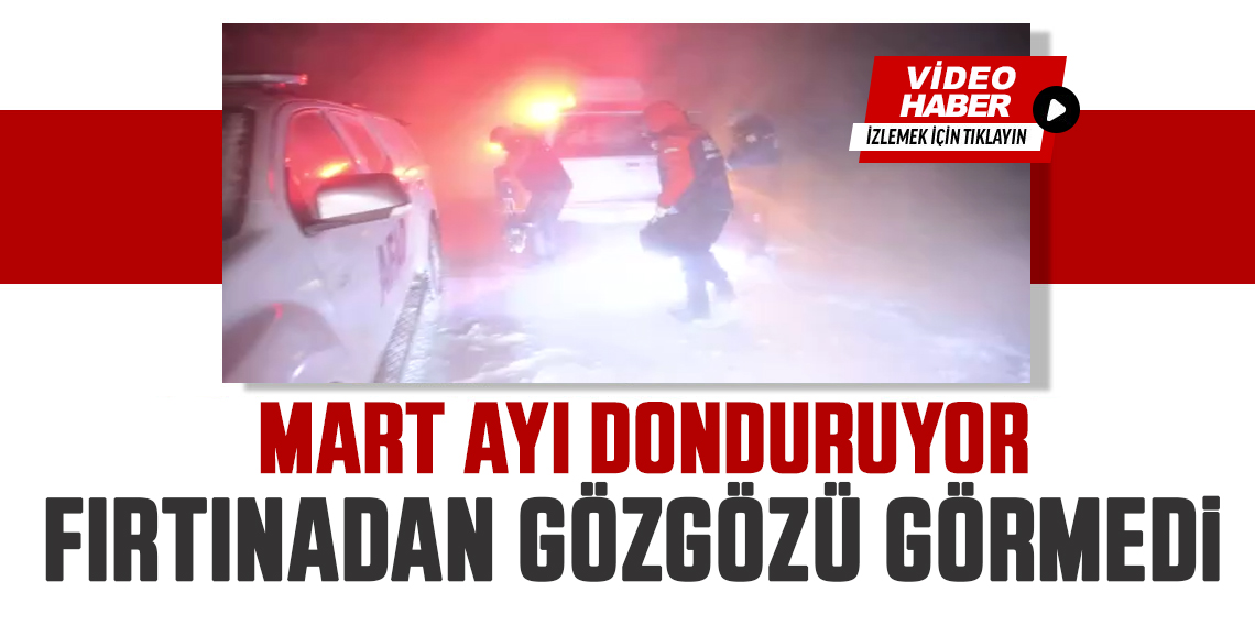 Kar ve tipi etkili oluyor, şehirlerde göz gözü görmüyor