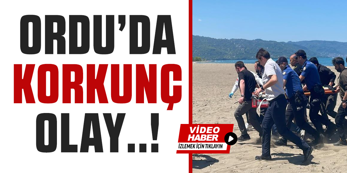Ordu'da 3 lise öğrencisi denizde boğulma tehlikesi geçirdi