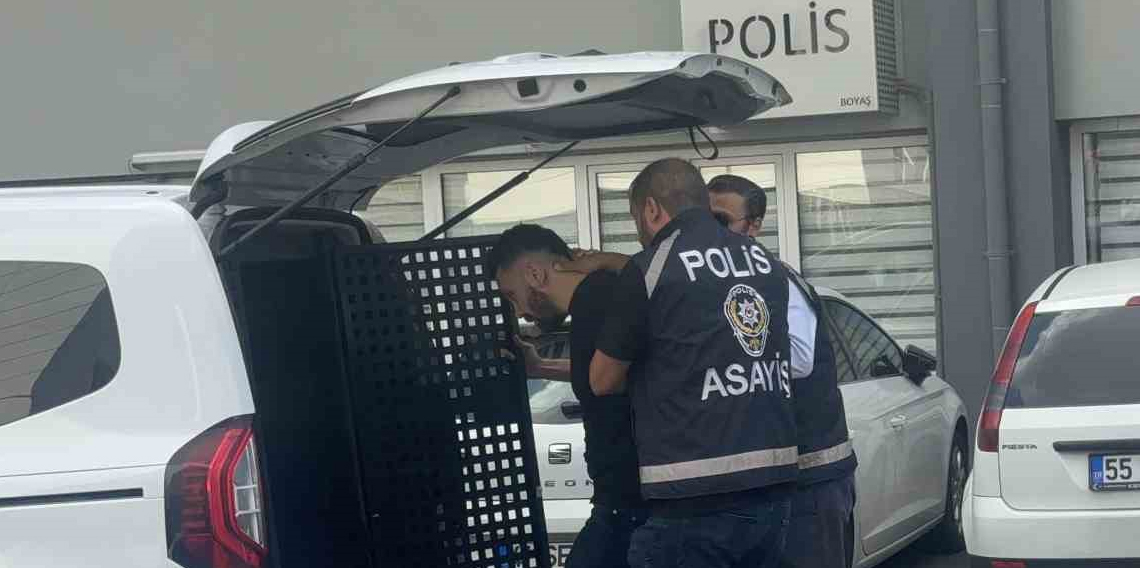 Çocukların gözü önünde babaya tokat atan şahıs, aynı gün başka bir sürücüyü silahla tehdit etmiş