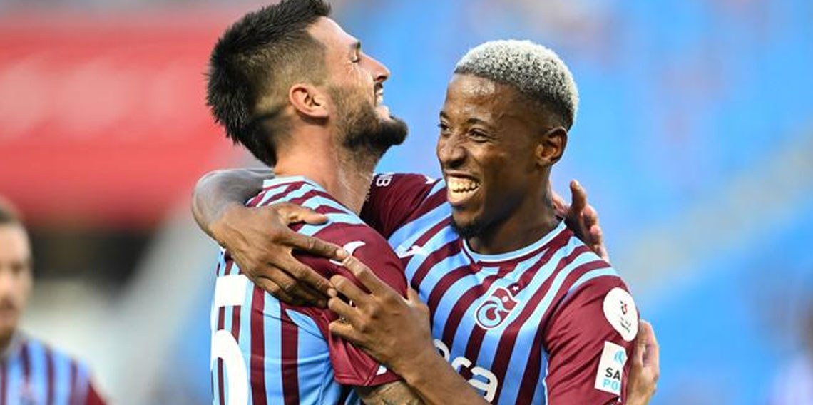 Trabzonspor deplasmanda ilk peşinde