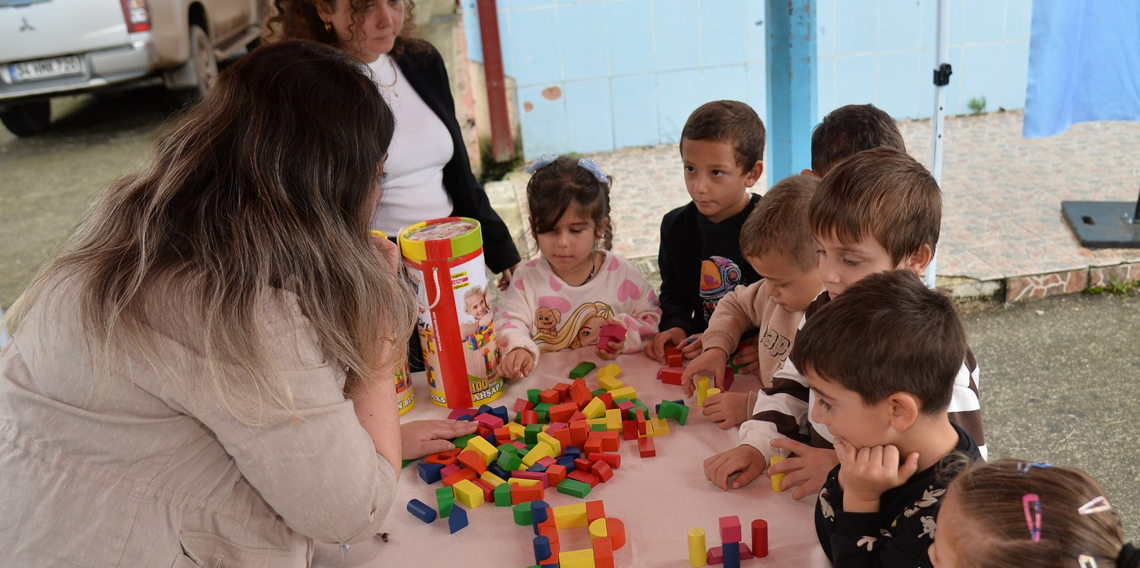 Büyükşehir’den köy okulunda bilim şenliği