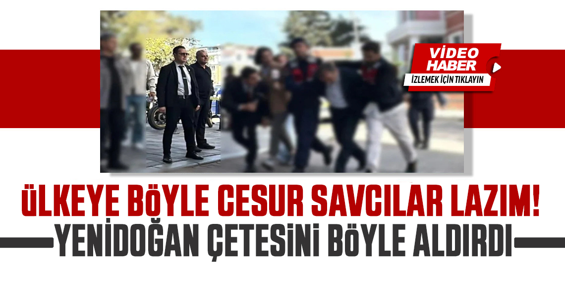 Savcı kendisini tehdit edenleri böyle izledi