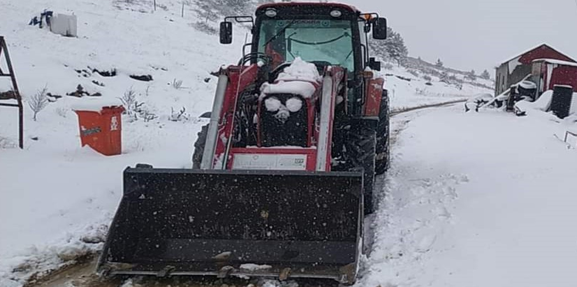 Ordu'nun yüksek kesimlerinde kar yağışı başladı