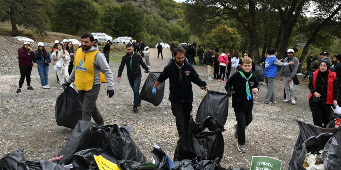 Huzur Şehri Projesi çevre bilinci etkinliği gerçekleştirildi