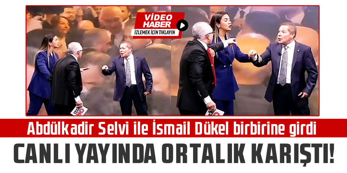 Canlı yayında ortalık karıştı! Abdülkadir Selvi ile İsmail Dükel birbirine girdi