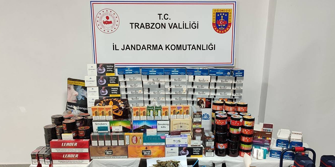 Jandarmadan kaçak sigara imalathanesine baskın