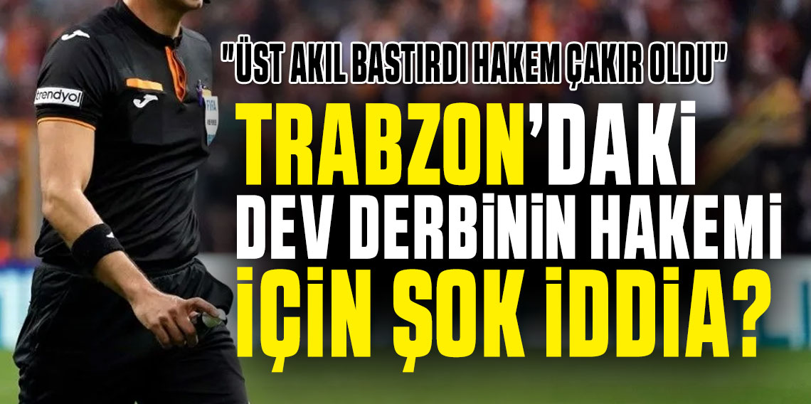 Mustafa Çulcu'dan Derbinin hakemi için flaş iddia!