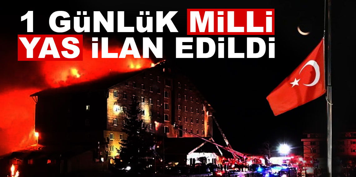 Ülkemizde 1 günlük milli yas ilan edildi