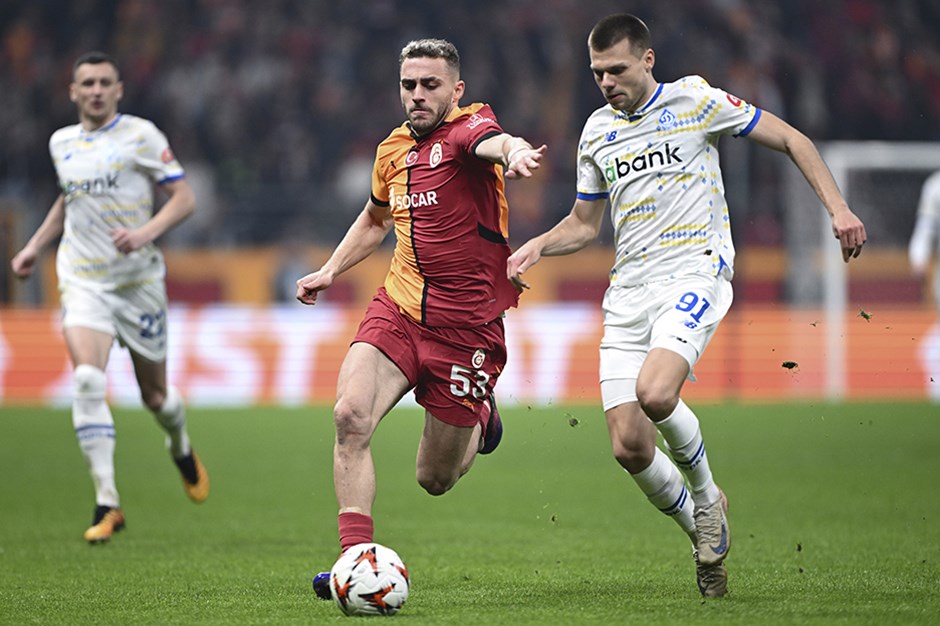 Dinamo Kiev ilk puanını  Galatasara'dan aldı