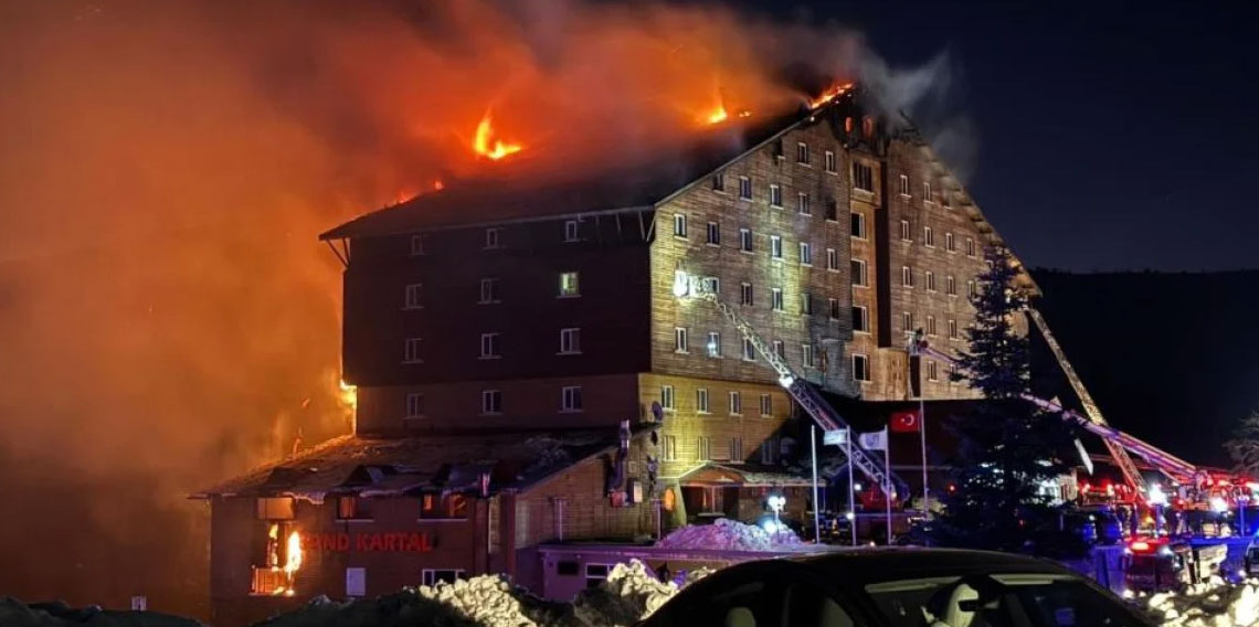 Bolu'daki otel yangını faciasında 9 kişi gözaltına alındı