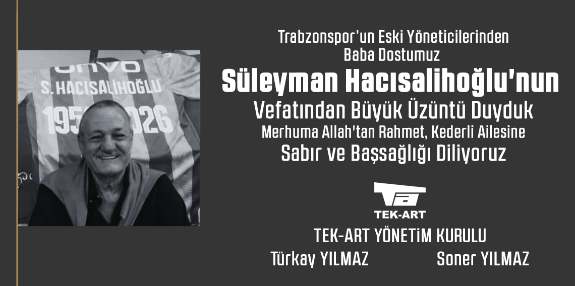 SÜLEYMAN HACISALİHOĞLU