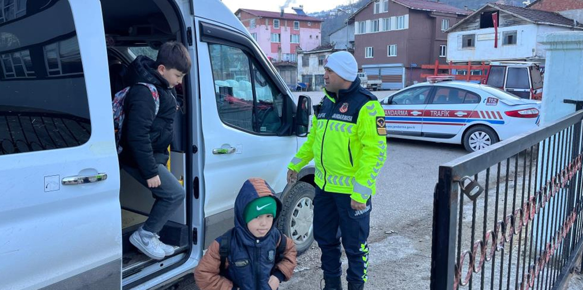 Ordu'da servis araçları denetlendi