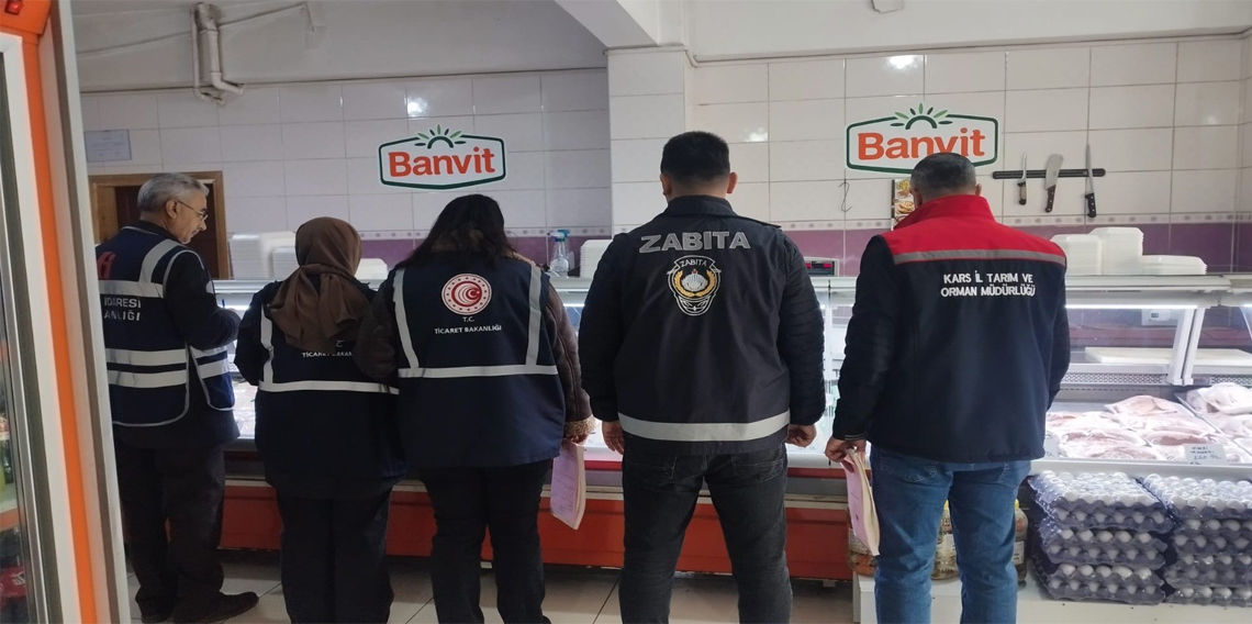 Kars'ta Ramazan denetimleri sürüyor