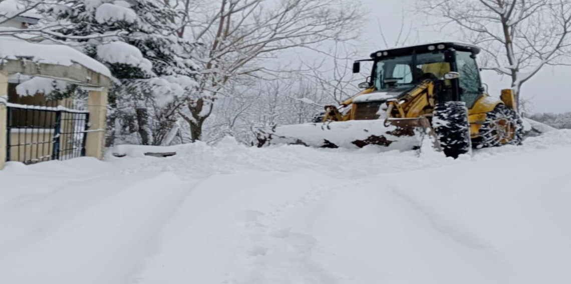 Sinop'ta 44 köy yolu ulaşıma kapandı
