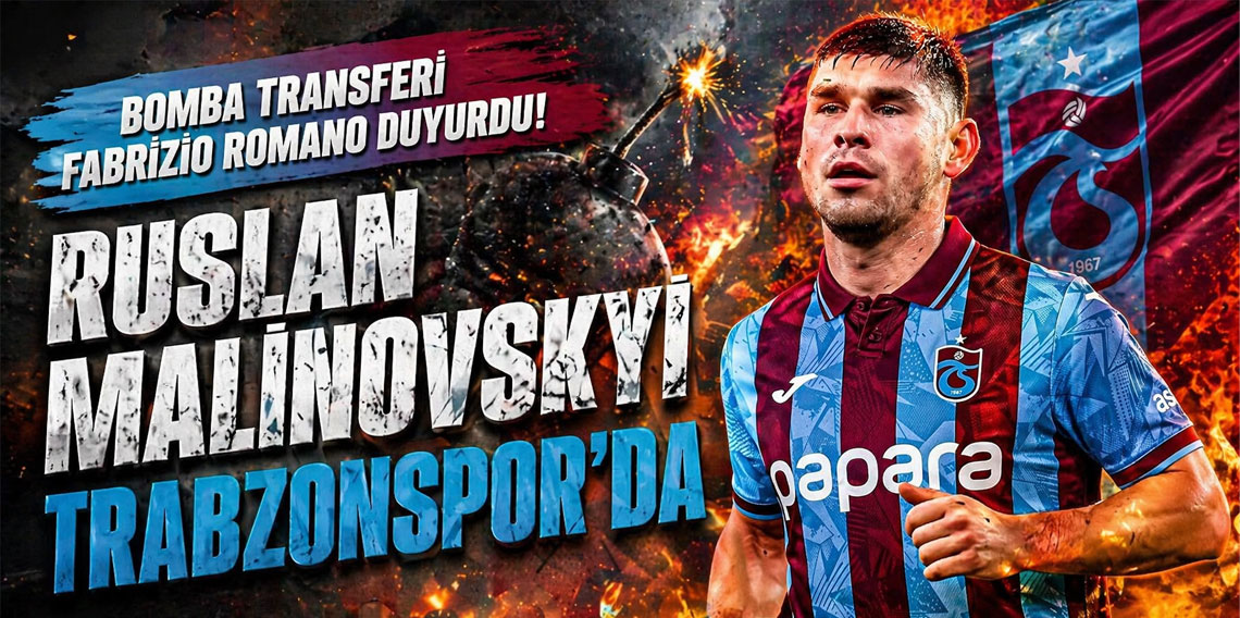 Bomba Transferi Fabrizio Romano Duyurdu! Ruslan Malinovskyi Trabzonspor'da 