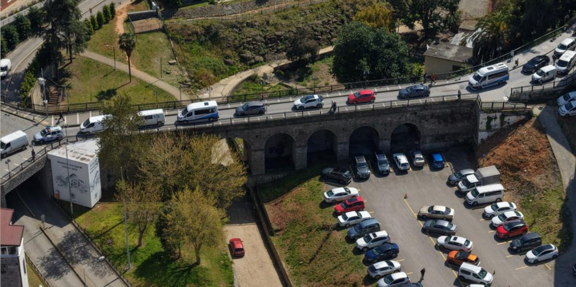 Trabzon'un simge köprüsünde Roma'dan kalan miras incelenecek