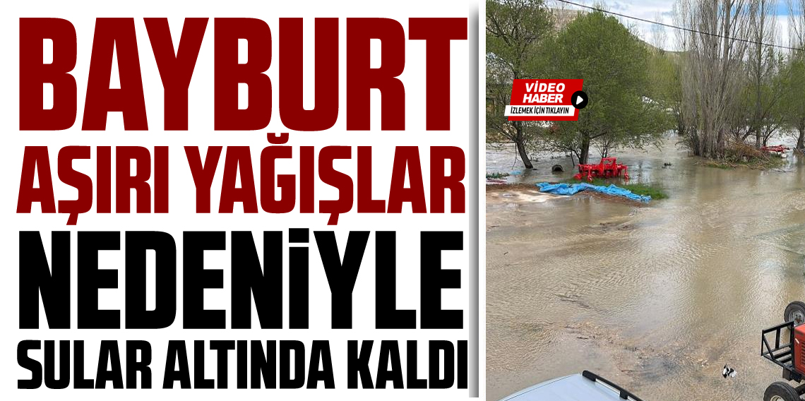 Bayburt’ta Dere Taştı: Kırkpınar Köyünde Su Baskını Paniği