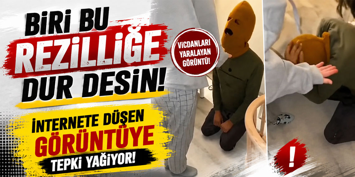 İnternete düşen görüntüye tepki yağıyor: Köpek gibi yalvaracaksın