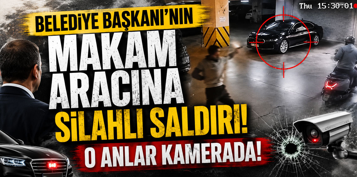 Çiğli Belediye Başkanı’nın makam aracına silahlı saldırı